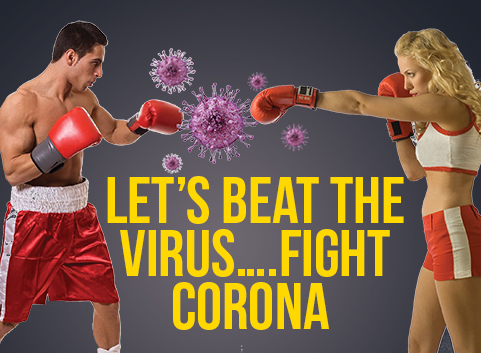 Let's Beat The VIRUS Fight CORONA 