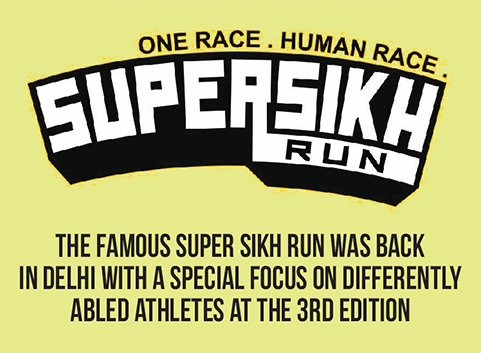 ONE RACE HUMAN RACE SUPERSIKH RUN