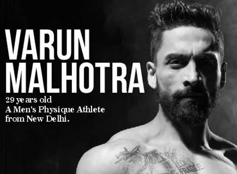 A Men's Physique Athlete from New Delhi