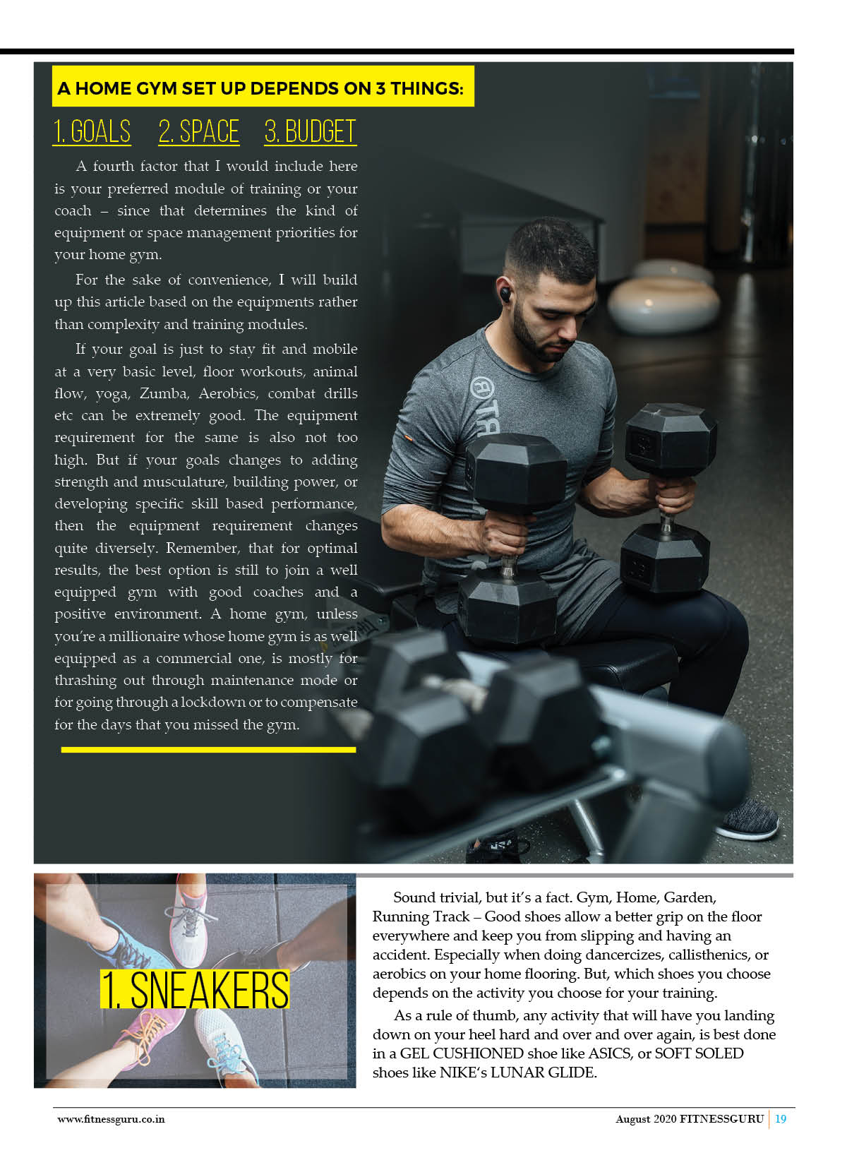FitnessGuru Magazine August 2020 Issue
